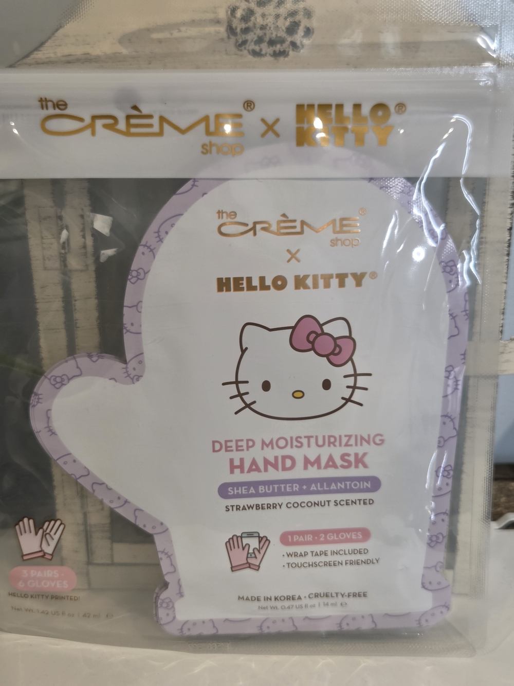 The Creme Shop x Hello Kitty Deep Moisturizing Hand Masks